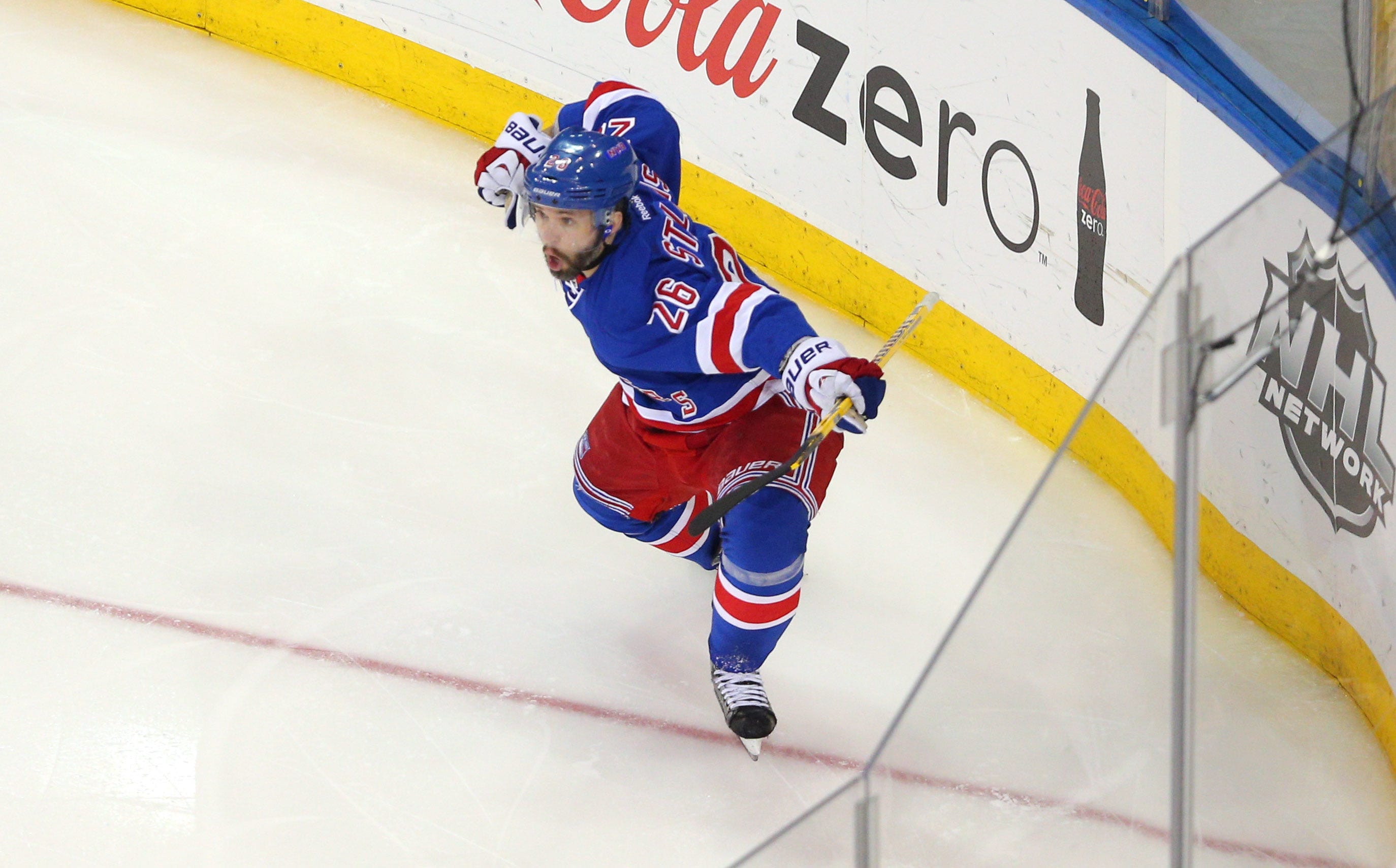 martin st louis rangers jersey